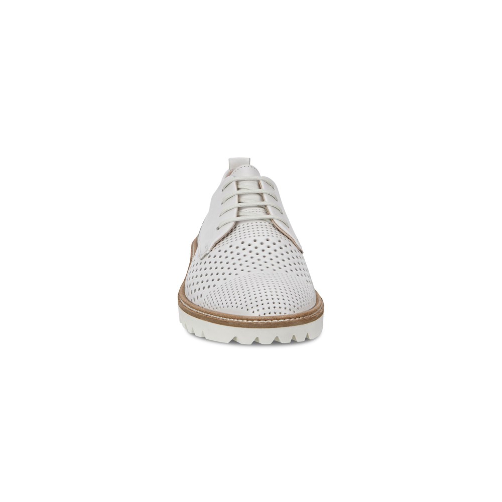 Zapatos De Vestir Mujer - ECCO Incise Tailoreds - Blancos - DXP301596